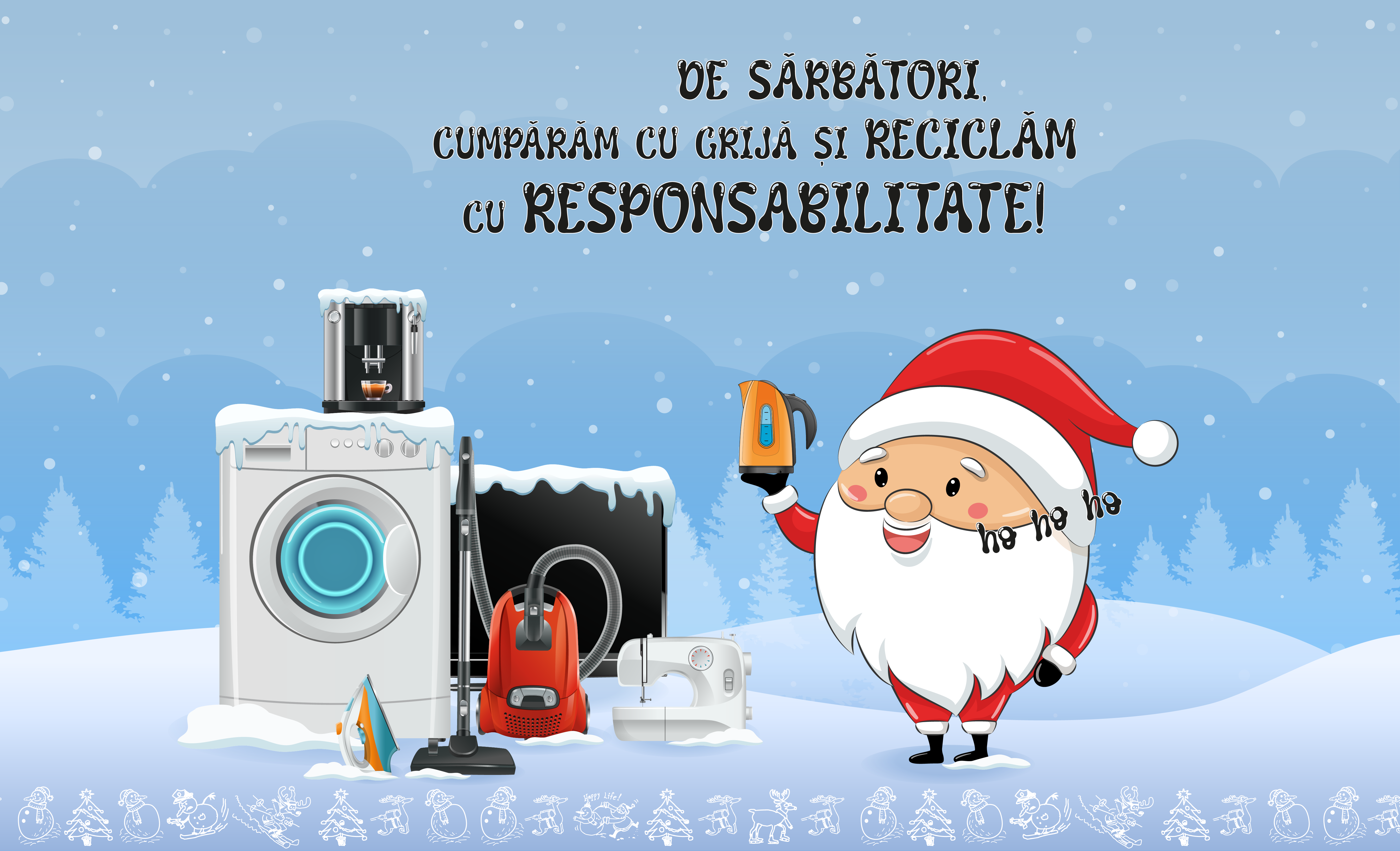 De sărbători, cumpărăm cu grijă și reciclăm cu responsabilitate! 