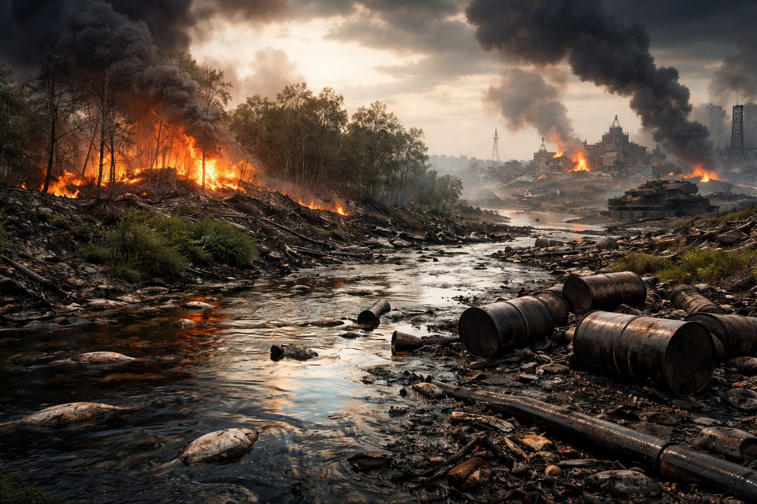 Ecologia în vreme de război: impactul conflictului din Ucraina asupra mediului