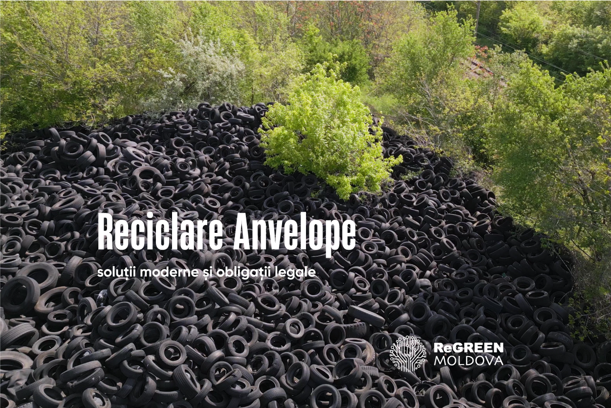 Reciclarea anvelopelor uzate în Moldova – soluții moderne și obligații legale